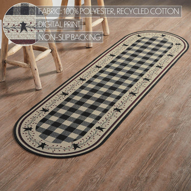 Pip Vinestar Polyester Rug/Runner Oval 22x78 - The Fox Decor